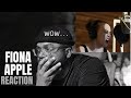First Time Hearing Fiona Apple The Whole Of The Moon LIVE Reaction 