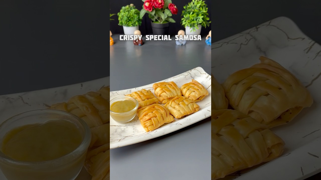 Trending recipe of crispy special samosa #samosa #recipe #crispy #snacks #potato