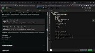 Sort 0s, 1s and 2s | GeeksforGeeks GFG Solution in C++ | DSA Arrays