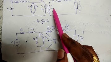 Equivalent circuit of transformer