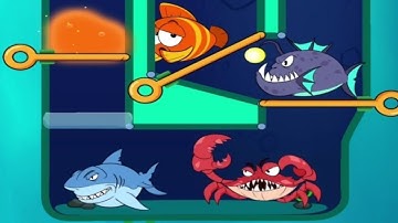 Fish rescue game / Save Cute Fish Fishdom / ios android gameplay Walkthrough levels 565-575 Part #37