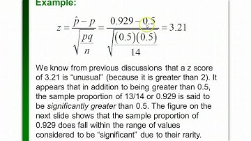 Example of a Hypothesis Test