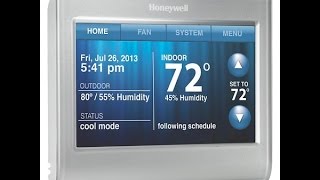 Honeywell 9000 touch screen programmable thermostat