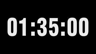 1 Hour 35 Minute Timer Countdown / 95 Minute Timer Countdown | 1:35:00
