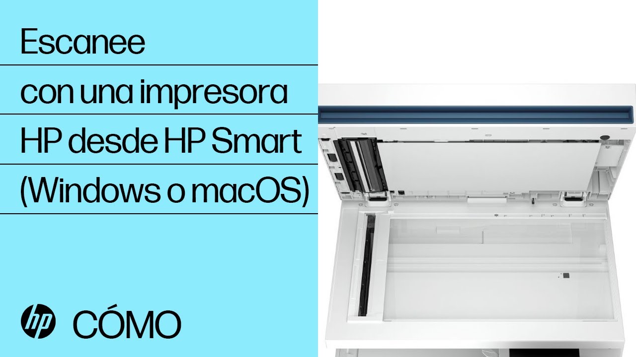 Cómo escanear con una impresora HP desde HP Smart | Impresoras HP