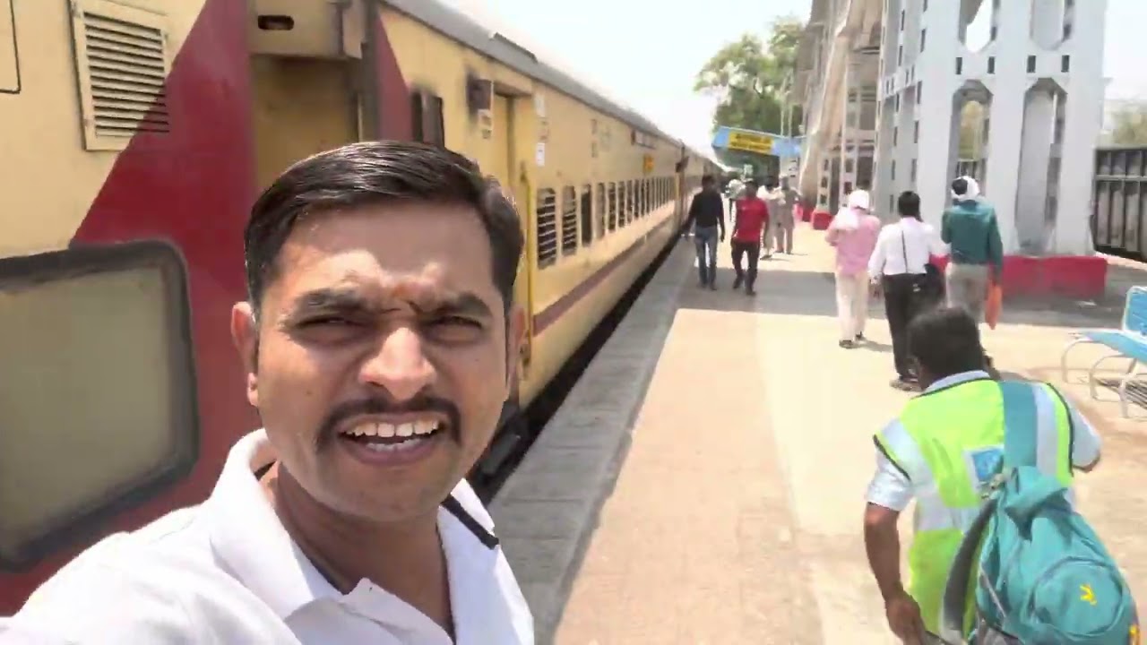 Nanded To Tirupati Train Number 12766 Railway Pravas @Shivprasadsolankevlogs