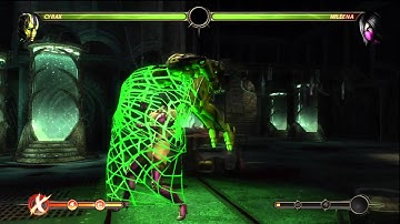 MK9 CYRAX HIGH DAMAGE UNBREAKABLE COMBOS BY TONY-T