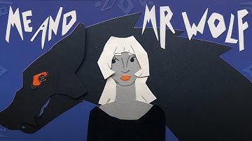 Me and Mr Wolf | paper stop-motion | OC AMV |