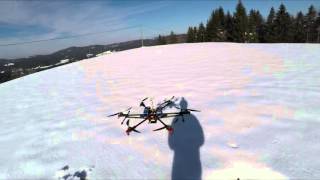 Tarot 680PRO hexacopter test flight
