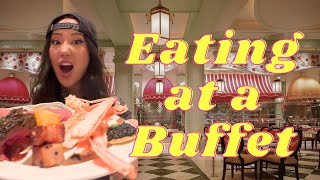 Eating at the Wynn Buffet in Las Vegas