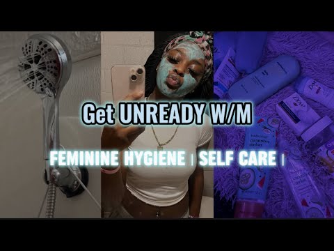 Get unready w/m| Shower routine | Feminine Hygiene | Everything shower ...