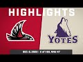 Highlights - MBB vs College of Idaho (Dec. 6, 2022)