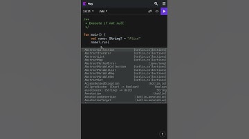 Kotlin Idioms  - Execute if not null