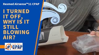 For Resmed Airsense CPAP users we answer the question: Why is my CPAP machine still running? screenshot 5
