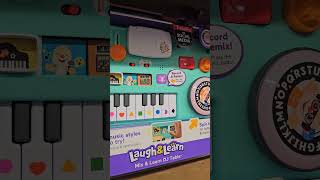 DJ table #mix & learn music #fisher-price #trending #youtubeshorts