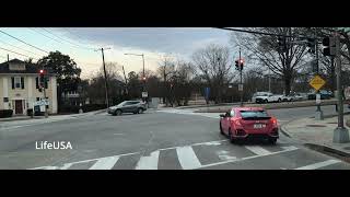 POV Drive Through Northwest Washington, DC | MacArthur Blvd & Dalecarlia Pkwy