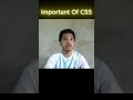 Importance of CSS #shorts #coding #programming #education