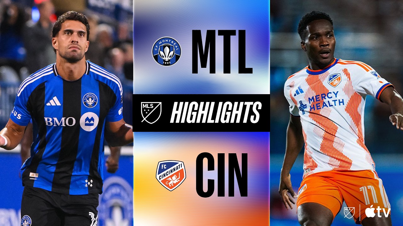 CF Montréal vs. FC Cincinnati | Full Match Highlights