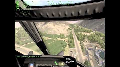 ArmA2 Operation Arrowhead Gameplay - Air Cavalry Training part 2: Bastam, our Downfall