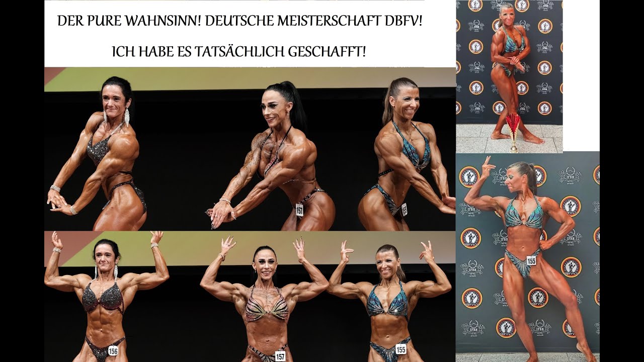 Kaum zu glauben! DAS ist beim DBFV passiert - INT. DEUTSCHE MEISTERSCHAFT 2023 Frauen Physique