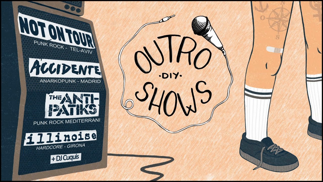 Promo Outro Fest III (29/10/2016) Not On Tour + Accidente + The Anti-Patiks + illinoise