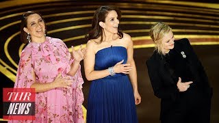 Maya Rudolph, Tina Fey and Amy Poehler Set the Tone at the 2019 Oscars | THR News