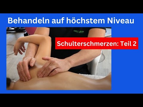 Video: 3 Möglichkeiten zur Massage bei Schulterblattschmerzen