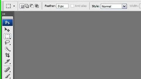 Open an Image in Photoshop CS3