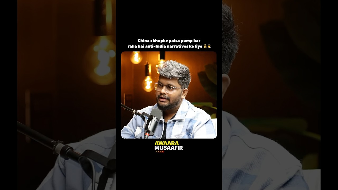 China chhupke paisa pump kar raha hai anti-India narratives ke liye 💰🕵️‍♂️ 