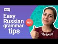 Easy Russian grammar rules you need to know!