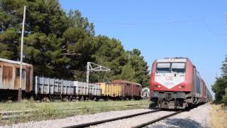 ΟSΕ IC 58 ADtranz 220 002 + 220 032 R.S. Amfikleia - 03.07.2016