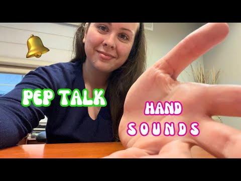 FAST snaps 🫰 hand sounds 🙌🏻 + pep talk you needed to encourage you to do the THING 💚 - ASMR