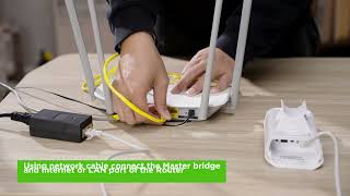 Adalov CPE362 Setup Guide | 5KM Outdoor WiFi Bridge with POE for Long Range Network Extension