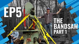 Acquiring the 1943 36&quot; Tannewitz Bandsaw