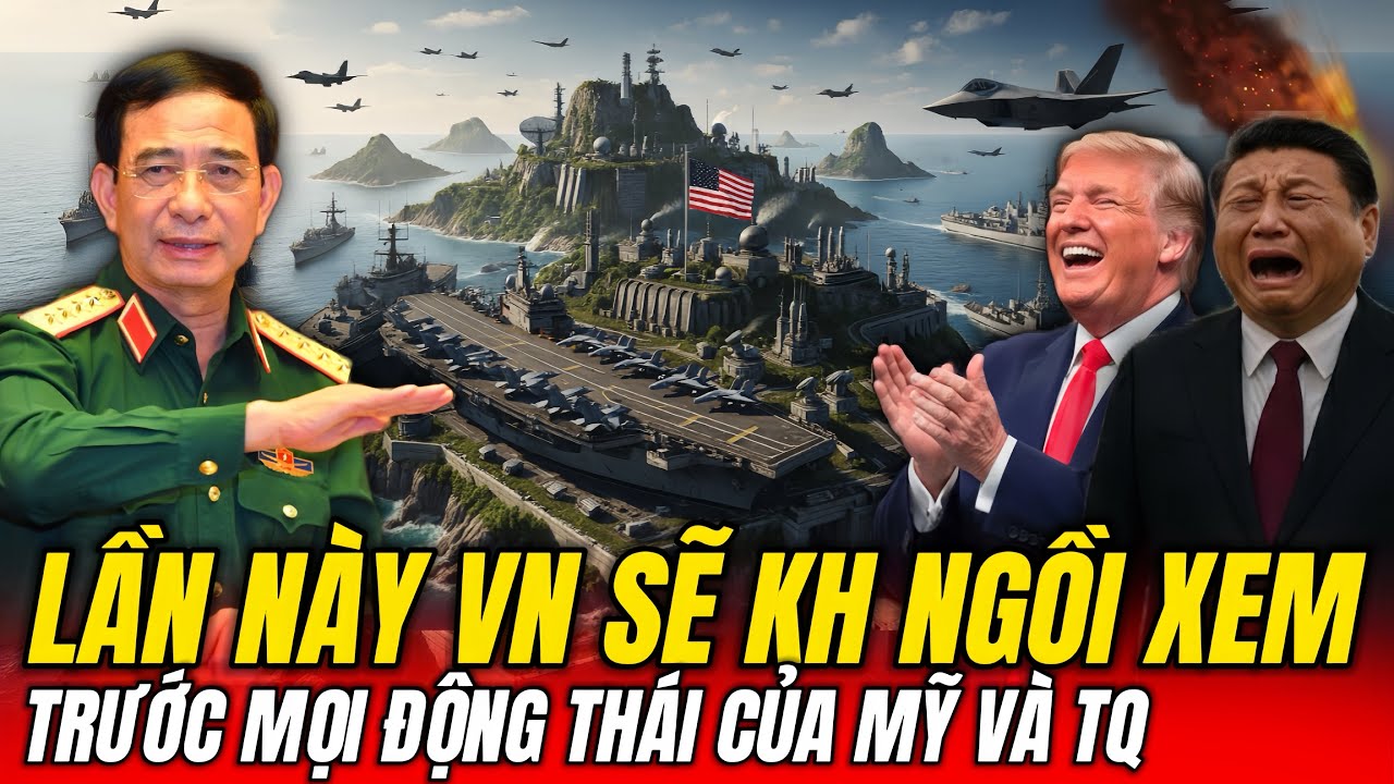 Nóng! Mỹ Dựng Căn Cứ Quân Sự Sát Trường Sa TQ Nóng Mặt - VN Điều Động Quân Đội Gấp