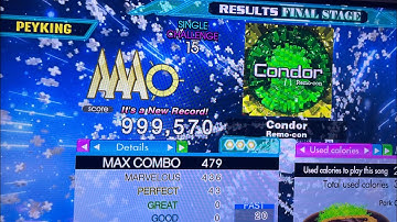 (DDR A20+) 15 PFC#165 Condor (CSP-15) 999,570!!!
