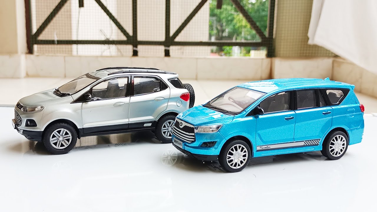Scale Model Unboxing 🎁 Innova Crysta SUV | Ford EcoSport | Diecast ...