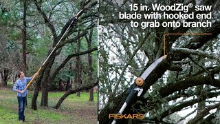 Fiskars Power Lever 16ft Extendable Tree Pruner Pole Saw COSTCO Review