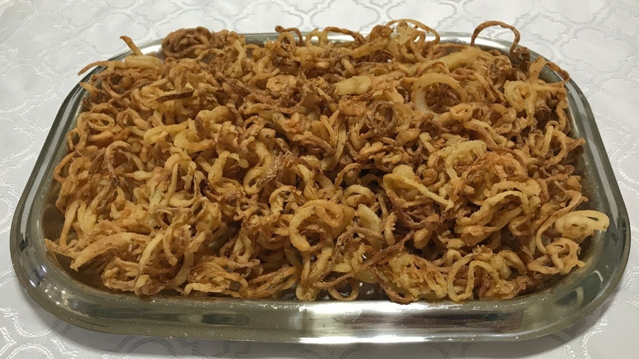 Cebola Frita Crocante de Praia | Delícias da Eleni