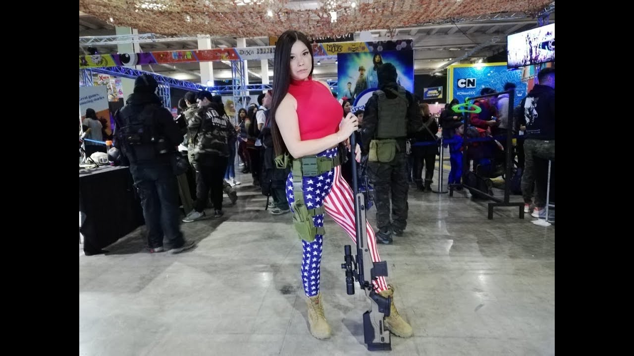 Airsoft en la ComicCon!? Fomentando lo sexy No Airsoft Gameplay