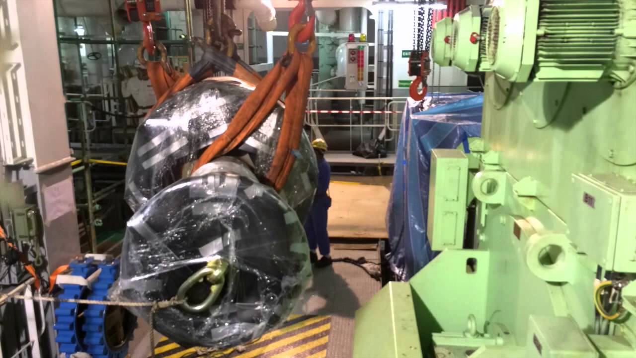 Woodside Donaldson Propulsion Motor Rotor Replacement YouTube