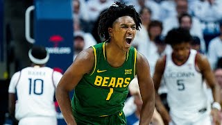 Baylor Basketball (M): Robert Wright III Highlights vs. UConn | December 4, 2024