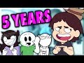 REACTING TO MY OLD VIDEOS (ft. JaidenAnimations, TimTom, & SomethingElseYT)