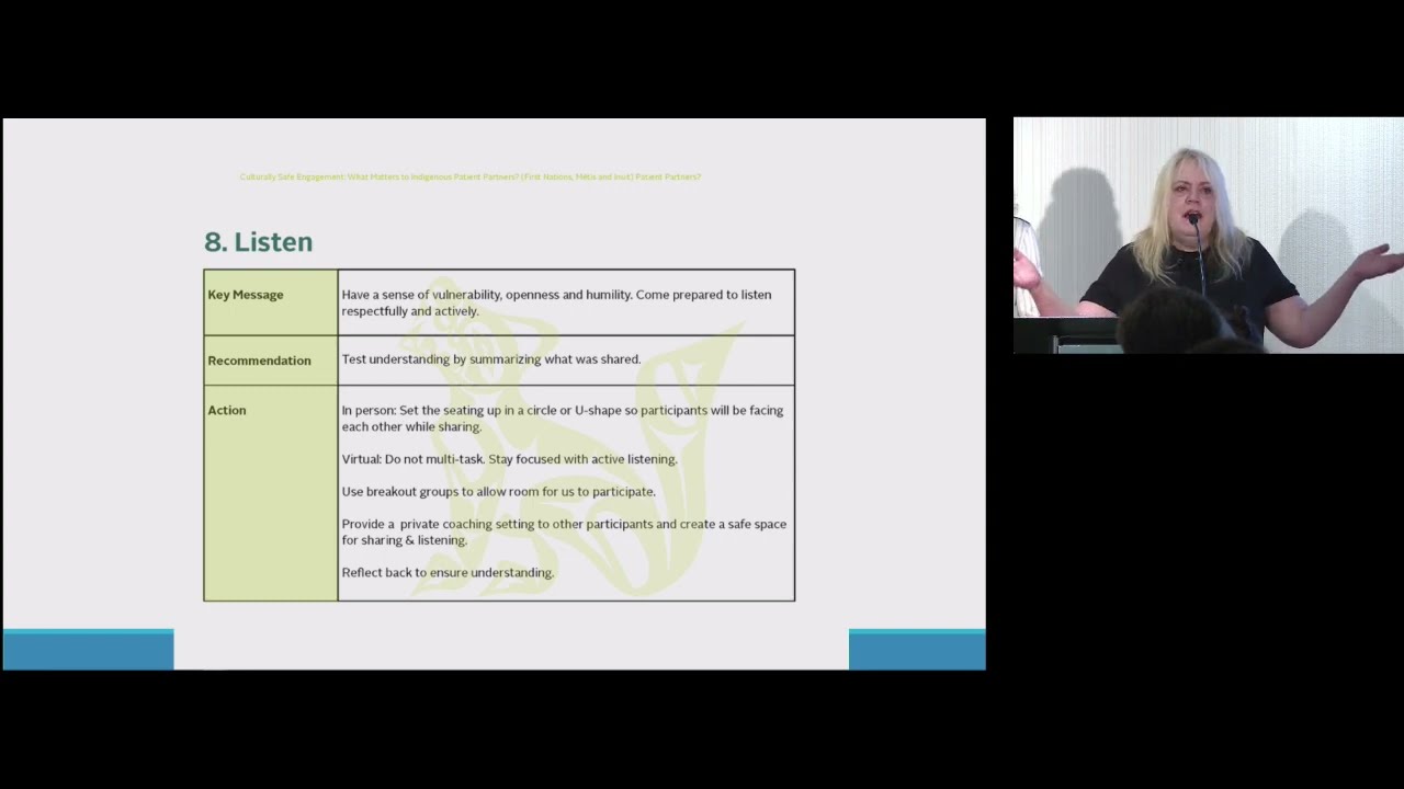 Building Relationships to Improve Care for Indigenous Patients & Communities