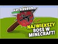 WALCZĘ Z NAJWIĘKSZYM POTWOREM W MINECRAFT!