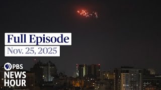 PBS News Hour West live episode, Nov. 25, 2025