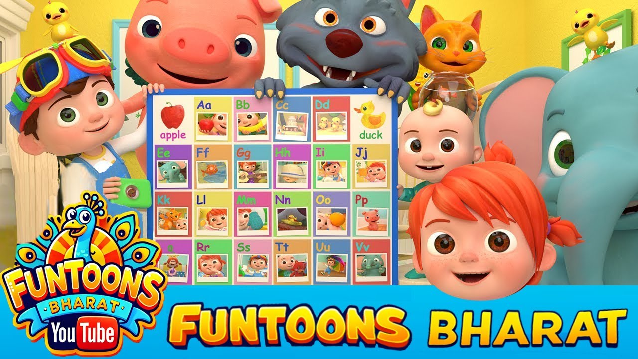 ABC Phonics Song | Learn Alphabets A to Z | 3D Kids Animation ...