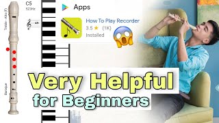 This app will teach you How To play the Recorder Flute | You must download this now! screenshot 2