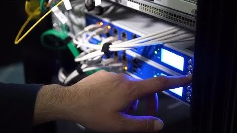 Hands Working In Data Center Stock Video