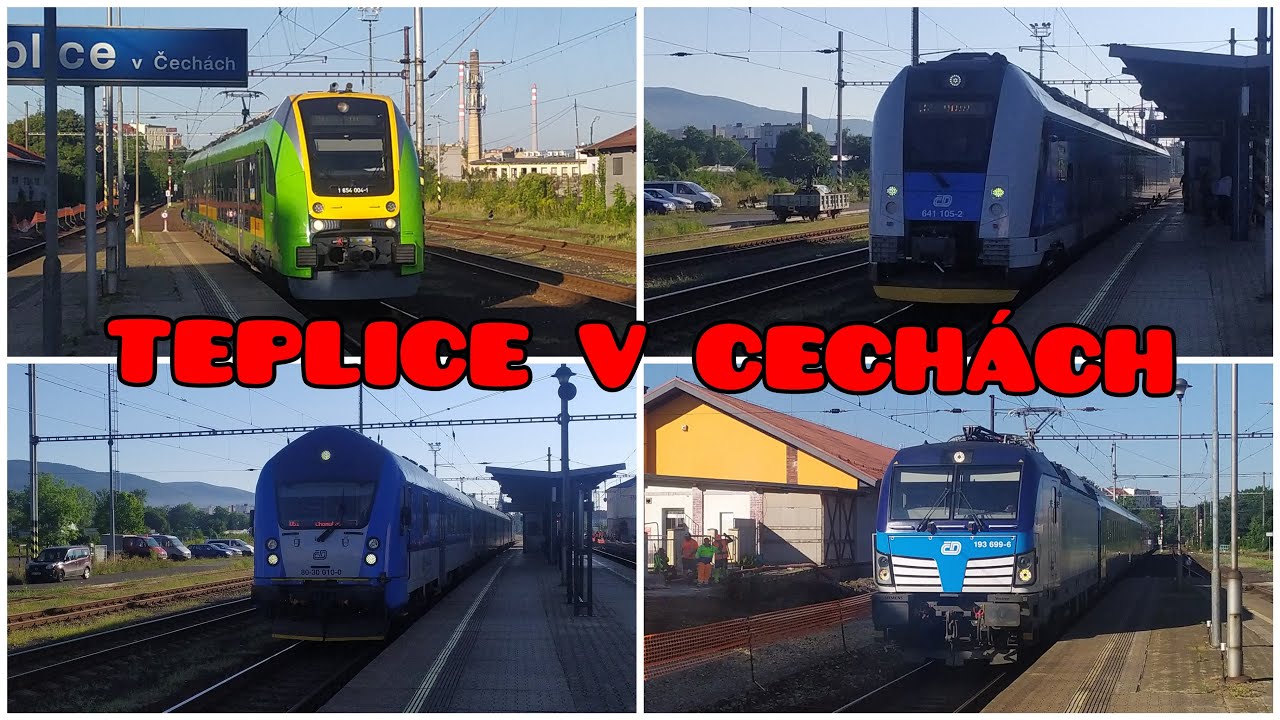 Vlaky Teplice v Čechách • 10.8.2023